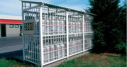 Lagerung von Gasflaschen