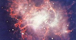 La nébuleuse du crabe est rémanente d'une supernova