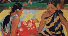 Paul Gauguin: Frauen am Strand (1892, Postimpressionismus)