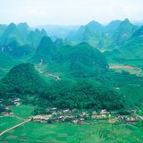 Paysage du sud de la Chine