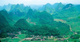 Landschaft in Südchina