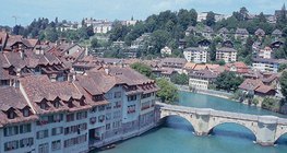 L'Aare à Berne, en Suisse