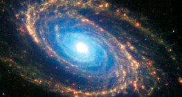 Structure de galaxie en spirale