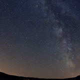 Jupiter en de band van de Melkweg