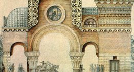 Plan d'une porte de la ville de Kiev
