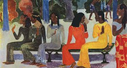 Paul Gauguin: Der Markt (1892, Postimpressionismus)