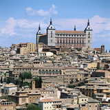 Uitzicht op de historische stad Toledo