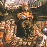 Luca Signorelli - Derniers Actes et mort de Moïse (Chapelle Sixtine, Vatican, fresque; 1481-1482)