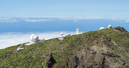 Observatories on the island of La Palma