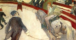 Toulouse-Lautrec: Die Kunstreiterin im Zirkus Fernando (1888, Postimpressionismus)