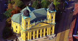 Grand temple protestant, Debrecen, Hongrie