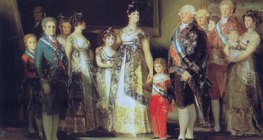 Francisco Goya: Charles IV d'Espagne et sa famille (1800-1801, Romanticisme)
