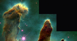 Pillars of Creation – new stars are forming in the Eagle Nebula