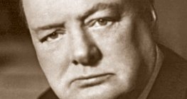 Winston Churchill (1874–1965), britischer Premierminister