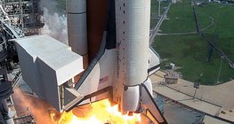 Start des Raumfahrzeugs