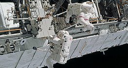 Astronauten bei der Arbeit