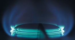 Flamme de gaz