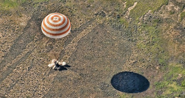 Atterrissage de Soïouz, capsule TMA-17