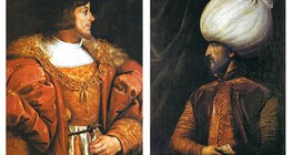 Louis II de Hongrie et le sultan ottoman Soliman le Magnifique