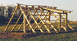 Construction d'une maison souterraine - étape 1