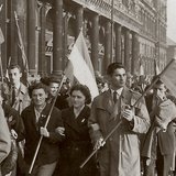 Protest op 23 oktober 1956 in Boedapest