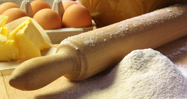 Vorbereitungen für das Backen