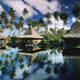 Toeristenparadijs op Moorea (eiland)