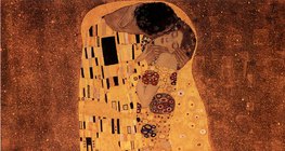 Gustav Klimt: Der Kuss (1907–1908, Jugendstil)