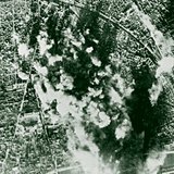 Carpet bombing (aerial photo)