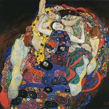 Gustav Klimt: Die Jungfrau (1913, Art nouveau)