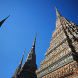 Torens van van de boeddhistische tempel, Wat Pho