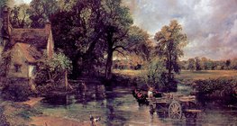 John Constable: La Charrette de foin (1821, Romanticisme)