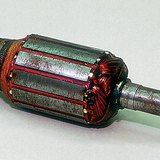 Rotor of a universal motor