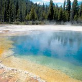 Warmwaterbron in Yellowstone National Park