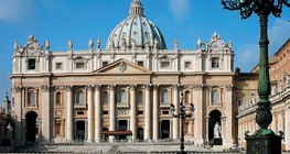 Carlo Maderno: La façade et la coupole de la Basilique Saint Pierre (1607-1612, Baroque)