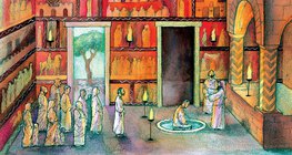 Frühchristliches Ritual in der Kirche von Dura Europos