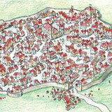 Onregelmatig netwerk van straten