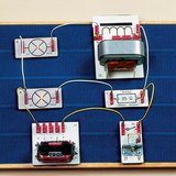 Circuit met een inductor met een ferrietkern