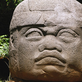 Olmec hoofd