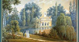 Johann Baptist Pölt - Le château Esterhazy et son parc (Kismarton)