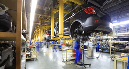 Usine de voitures