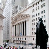 De New York Stock Exchange op Wall Street