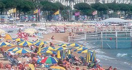 Plage sur la Riviera