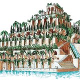 Hangende tuinen van Babylon (c. 6e eeuw v.Chr., Mesopotamië)