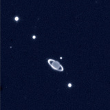 Uranus en zijn grootste manen