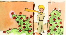 Der kleine Prinz und die Rosen