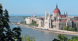 Vue du bâtiment du Parlement de Hongrie