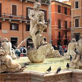 Gian Lorenzo Bernini: Fontana del Moro (Moorfontein) (Barok)