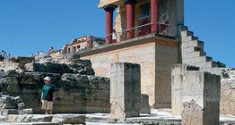 Ruines du Palais de Knossos, Crete (Grece)