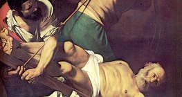 Carvaggio: La Crucifixion de Saint Pierre (1601, Baroque)